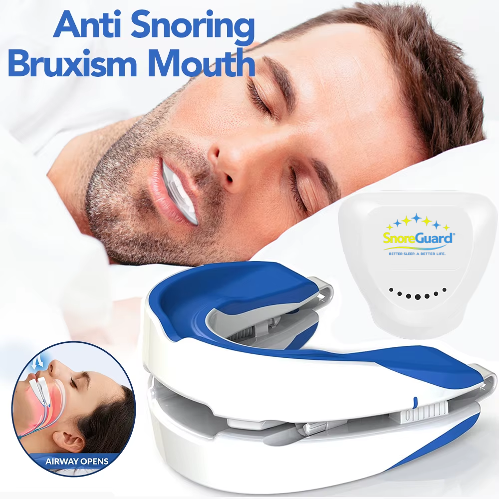 SnoreGuard™ - Adjustable Anti-Snore Mouthpiece - Reclaim Your Night