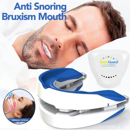 SnoreGuard™ - Adjustable Anti-Snore Mouthpiece - Reclaim Your Night